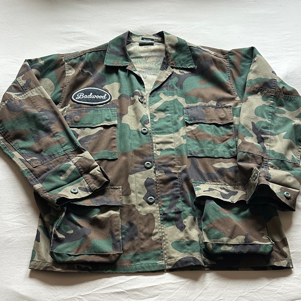 Badwood Camouflage Utility Jacket